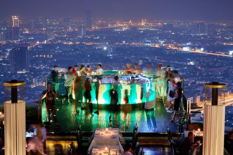 High above the hustle & bustle of Bangkok